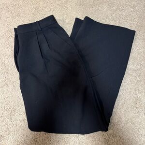 Curve Love A&F Sloane Tailored Wide Leg Pant